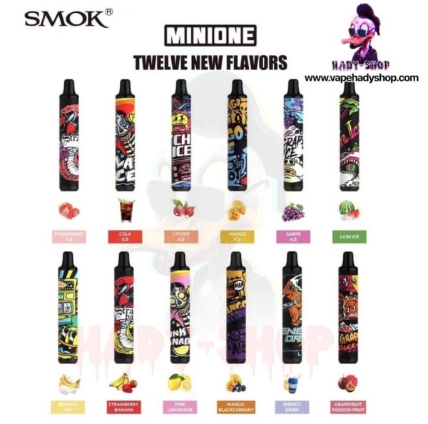 SMOK MINIONE Disposable Kit (ใช้แล้วทิ้ง สูบได้1600puffs)