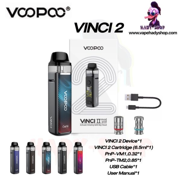 VOOPOO VINCI 2 Pod 50W Vape 1500MAh 6.5ML