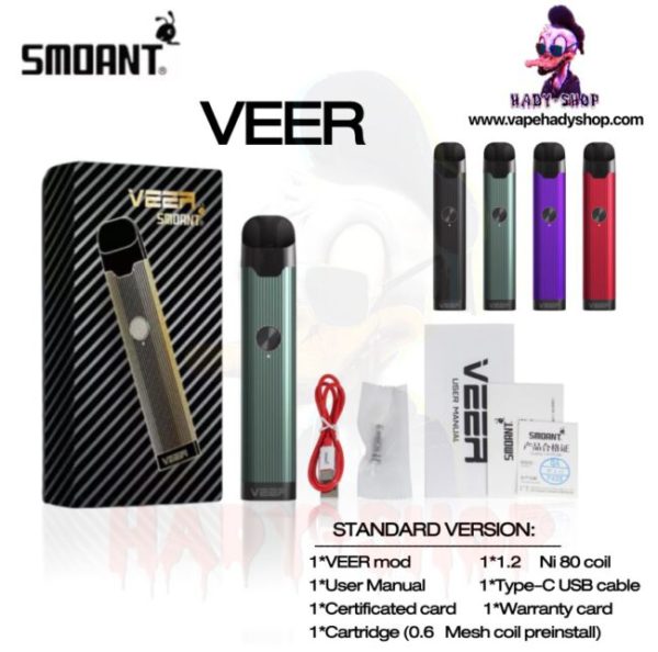SMOANT VEER 750mah Kit Vape Pen E-Cig 2.3ml