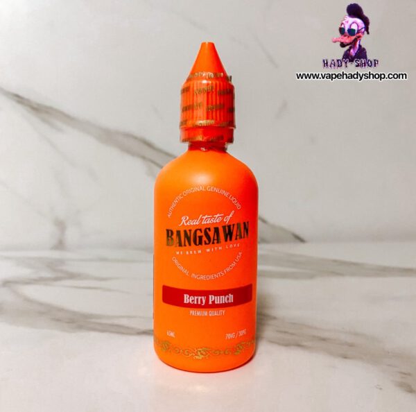 น้ำยาฟรีเบส บังสวรรค์ส้ม Bangsawan Berry Punch freebase 60ml